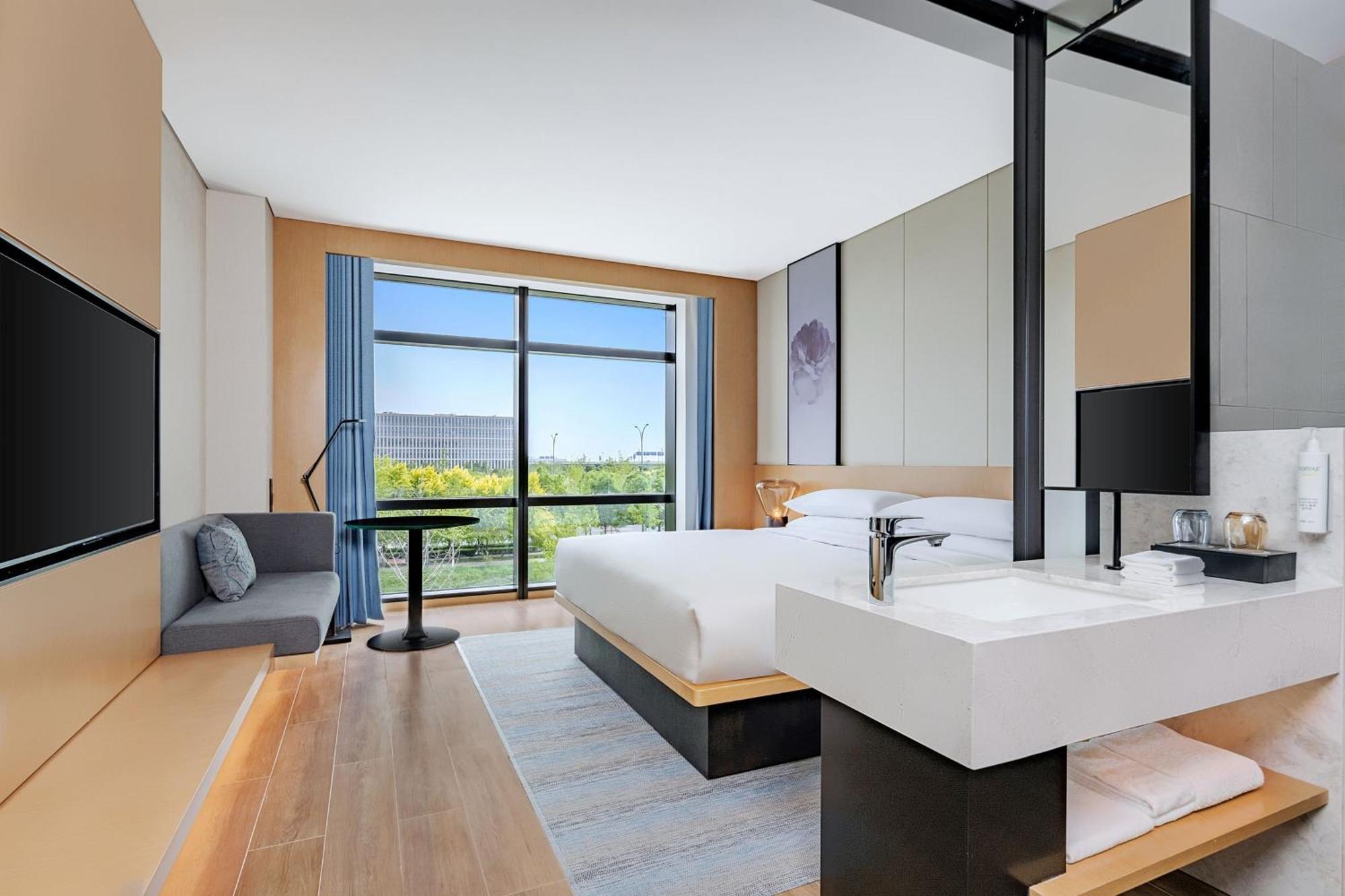 Fairfield By Marriott Beijing Daxing Airport Hotel Bagian luar foto